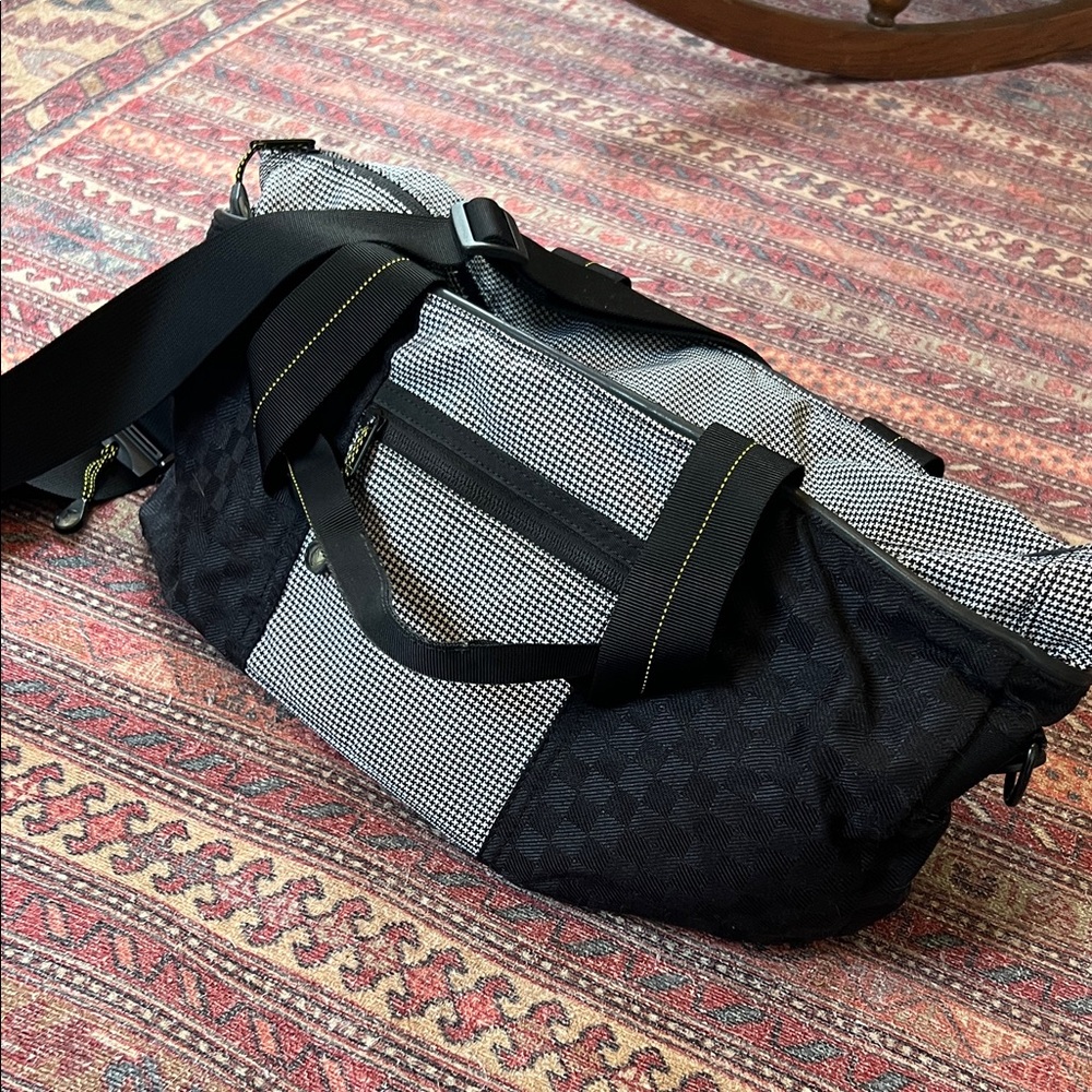 Timbuk2 Black and White Duffel Bag